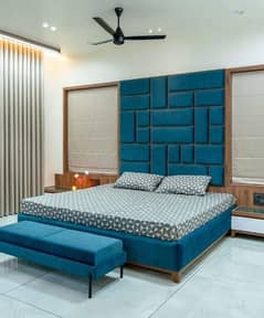 bad wall Poshish / wall designs in fabric /bad poshish