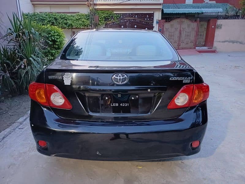 Toyota Corolla GLI 2010 bumper to bumper original car 9