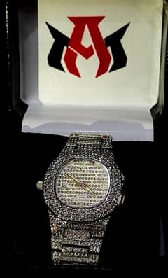 Diamond watch new box pack