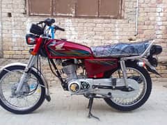 Honda 125 2018 model for sell quetta number all ok