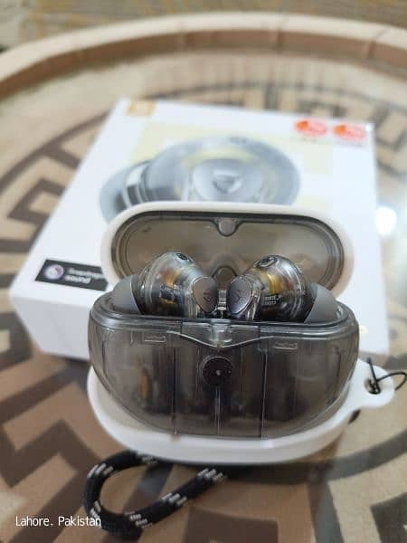 Soundpeats Air 4 pro Transparent Black 3