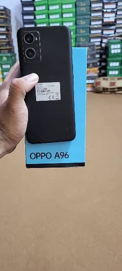 OPPO A96 8GB 128GB GLASS CHANGE OFFICIAL PTA WITH BOX