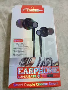 Original Fontec Earphones Superbass Handfree