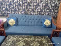 5 seater sofa set with center table 0