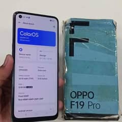 oppo f19 pro 8/128 GB 03220889193 my what'sap