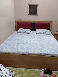 bed for sle used without mattress with mattress bed 2 side table