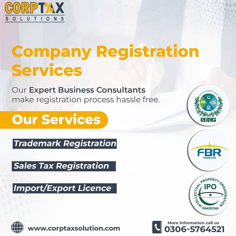 NTN REGISTRATION | SECP | FBR | COMPANY Reg | TAX FILER | GST FILLING 4