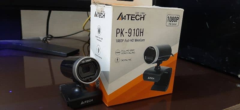 A4Tech (PK-910H) Full HD 1080p Webcam with Built-in Microphone 4