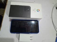 Google pixel 4a 5g with Box Charger pta tax 5600