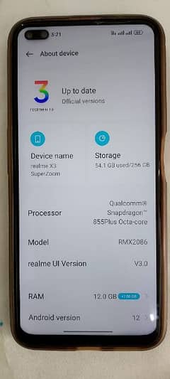 realme x3 soperzoom 12gbram