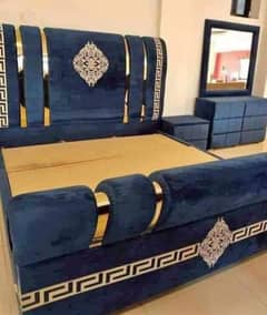 Double beds poshish Turkish design | cash on delivery awailable