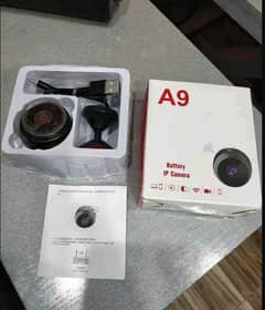 Brand New A9 Mini wifi CCTV camera stock available Delivery Available 0