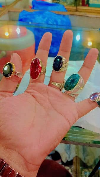 chande ki ring reyal stone available 7