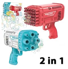 40 Hole Bazooka Bubble Water Gun | Bazooka Water Bubble Gun Toy Fo