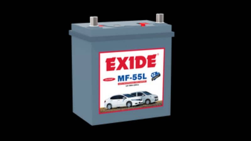 Exide Batteries Available With Delivery And Installation 0