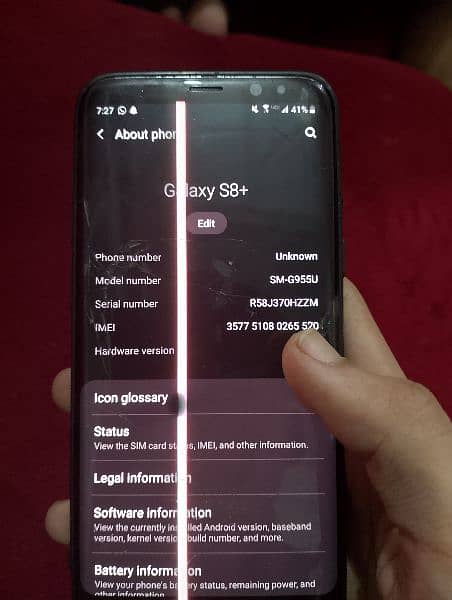 Samsung Galaxy S8plus Pta approved 1