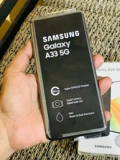 Samsung A33 5G with Complete Accosseries