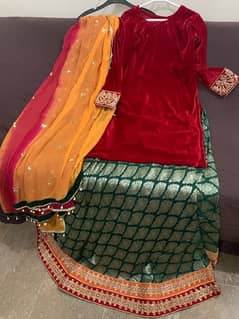 wedding dress lehenga