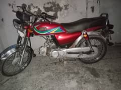 Super Asia 70 model 2022 red colour good condition