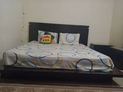 king size bed with mattress pure wood