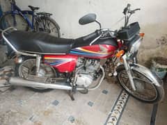 Honda 125 bike totally ganiun condition documents complete