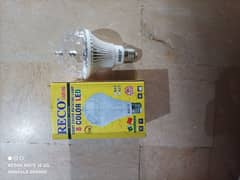 RECO 5W 8 COLOURS DISCO BULB 0