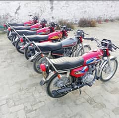 Honda 125 all model fresh bike avabile