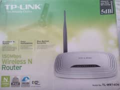 TP LINK WR740N WIFI ROUTER 0