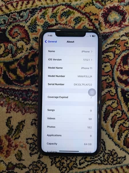 iPhone 11 jv 64 gb black colour 7