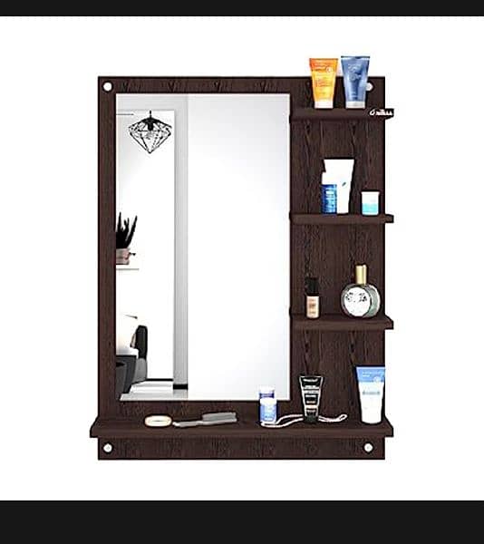 Wooden Dressing table / wall mirror DIY Wall Mounted Fabulous 2