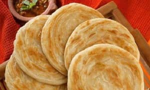 Frozen Laccha Paratha Packet 6 Piece 130 Rupees