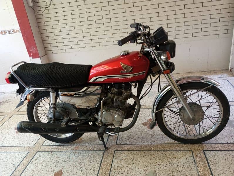 Honda CG125 self start 6