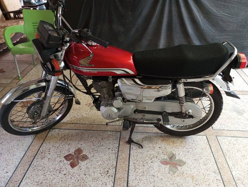 Honda CG125 self start 7