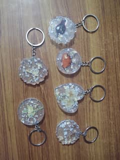 Keychain, Resin Art Keychain