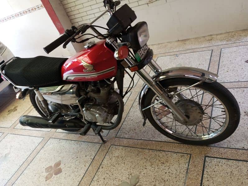 Honda CG125 self start 10