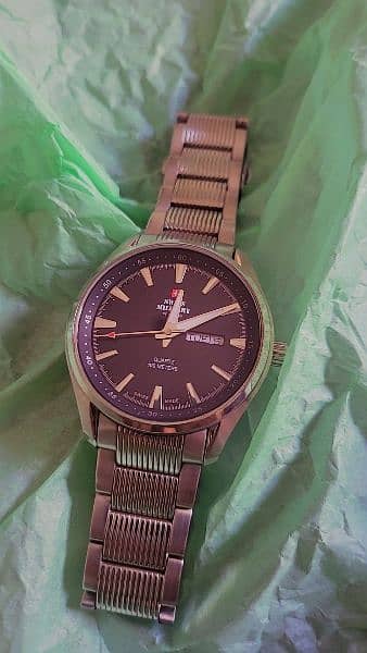 Swiss military watch brand new. 0