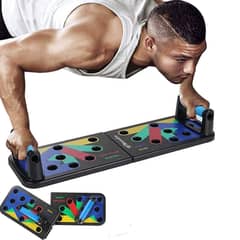 9in1 Foldable Push Up Board Multi Functional Body Building Fitness