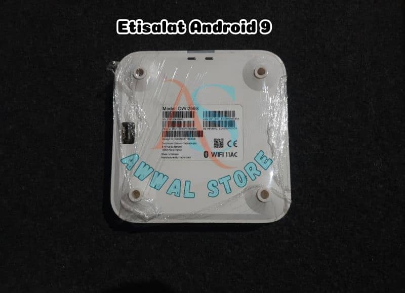 Etisalat Android TV Box 4K Ultra Smart Tv Box 4