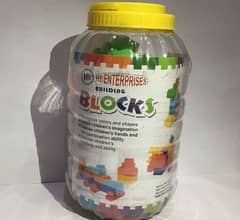 Kids Building Blocks Set In Jar For Kids Educational 0