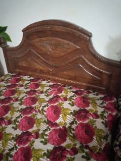 Double bed with Mattress