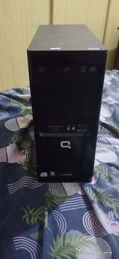 Amd processor cpu 4 gb ram with compaq body