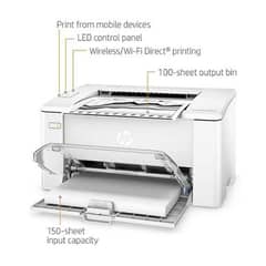 Hp laser jet m102w high speed wifi