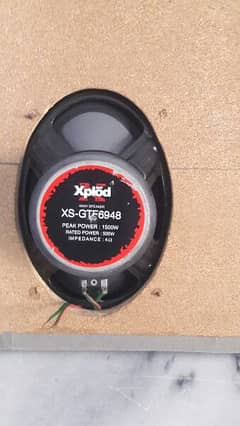 Xplod 1500w Speakers