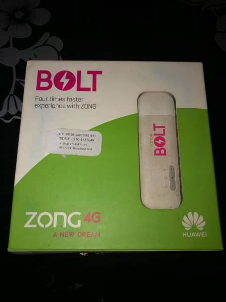 Zong bolt wifi 2