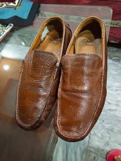 Original Clarks (UK) Genuine Leather Men's Loafer Casual Shoes