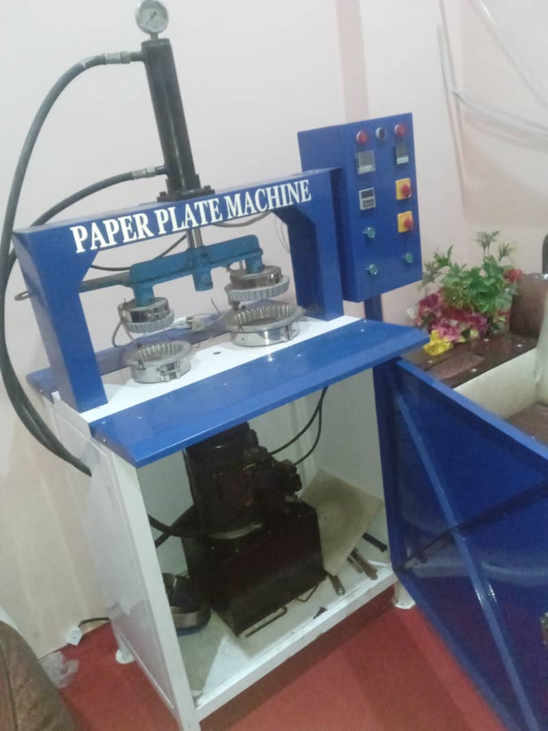 Papper plate making machine 5