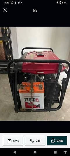 Honda generator 5. kv 100% genuine all okay condition