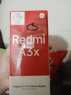 Redmi A3X 3/64 Gb Midnight Black Non Active Full Warranty PTA Approve