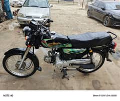 union star self start 70cc bike