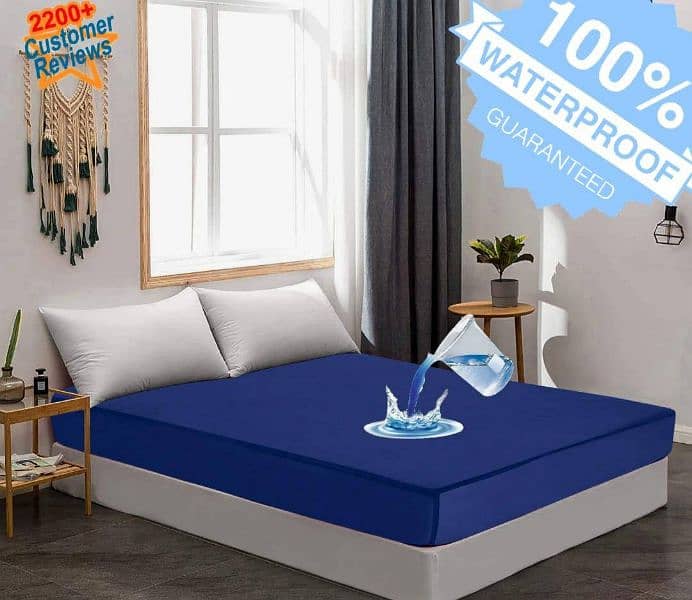 Mattress Cover l Waterproof l King Size l Super Quality l 0323-4536375 6